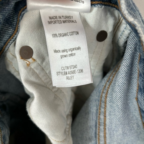 Agolde Riley High Rise Jeans Size 28 - Picture 9 of 10
